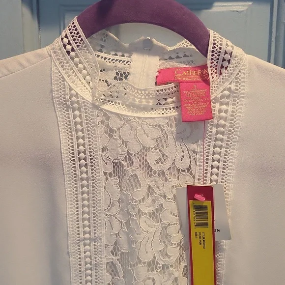 New Catherine Malandrino Lace Top - Picture 2 of 13